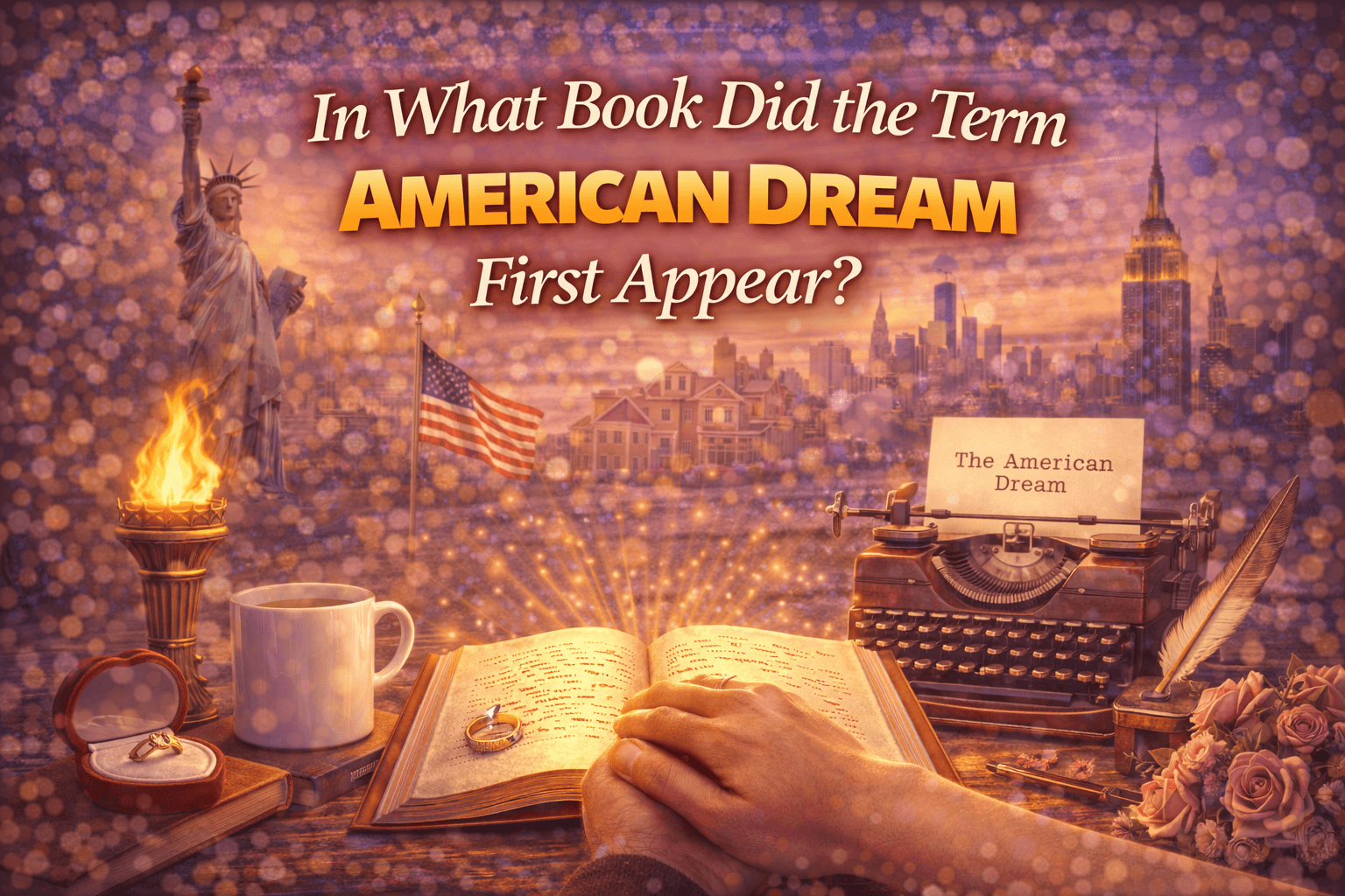 In What Book Did the Term American Dream First Appear?