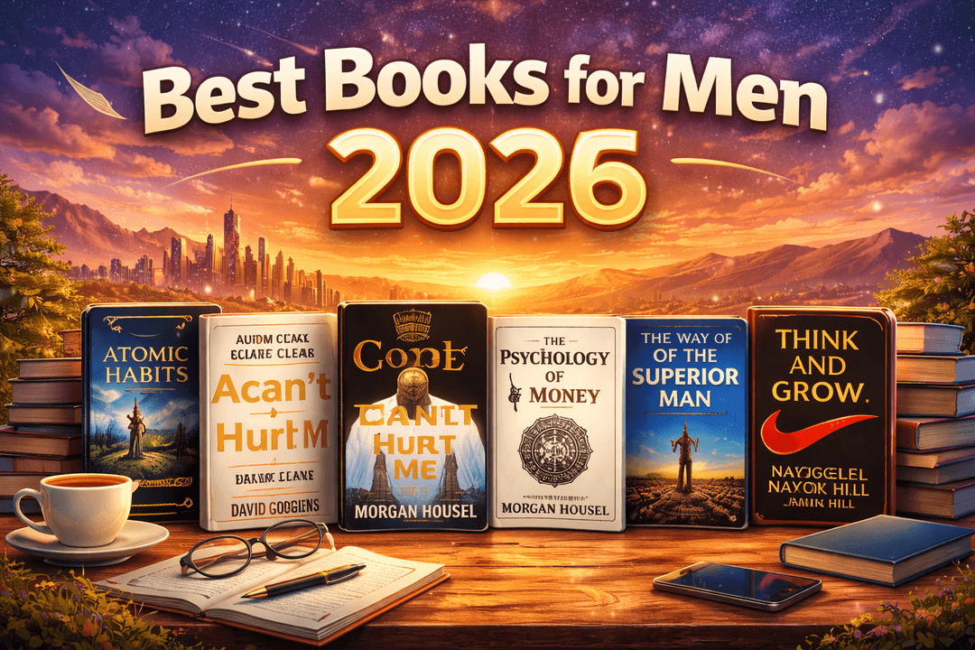 Best Books for Men 2026: 15 Essential Reads to Build Strength, Purpose ...
