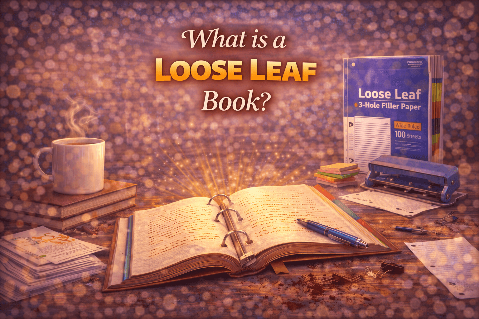 What is a Loose Leaf Book? Understanding Its Benefits and Uses