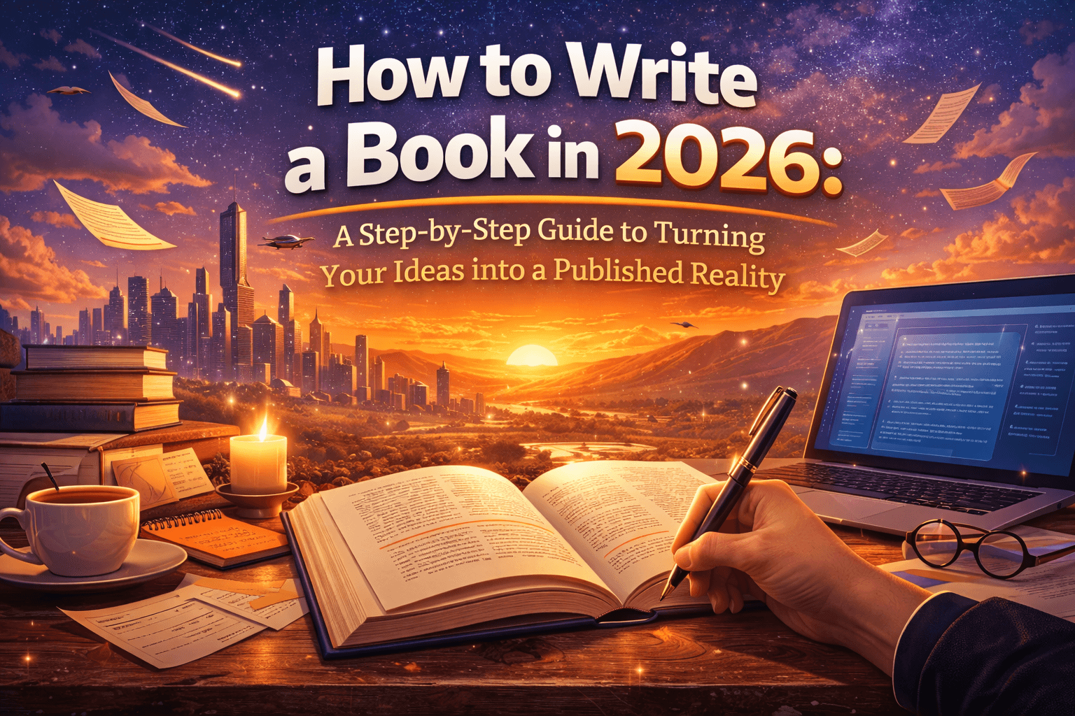 How to Write a Book in 2026: A Step-by-Step Guide to Turning Your Ideas into a Published Reality