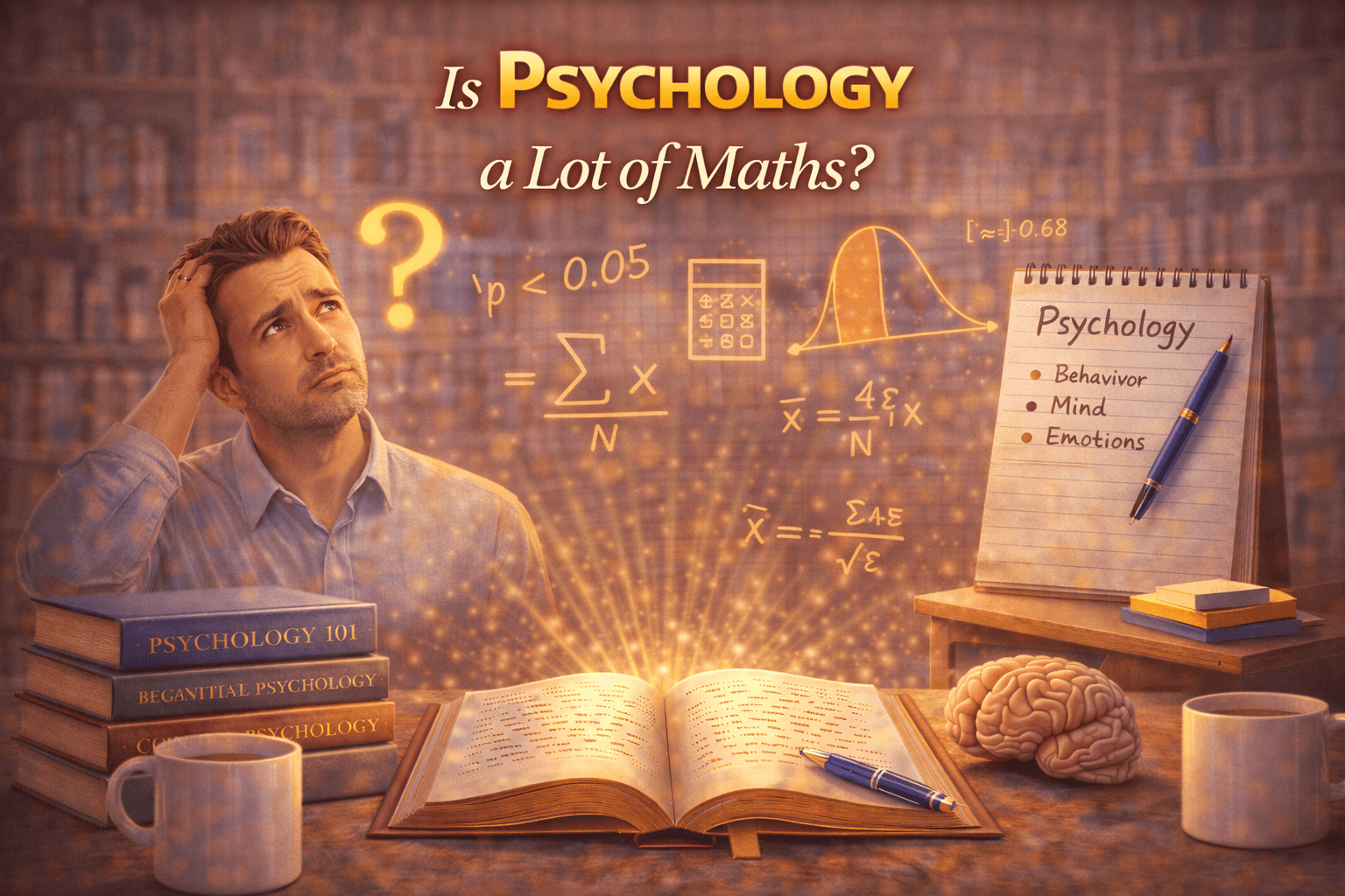 Is Psychology a Lot of Maths? Understanding the Numbers Behind Human Behavior